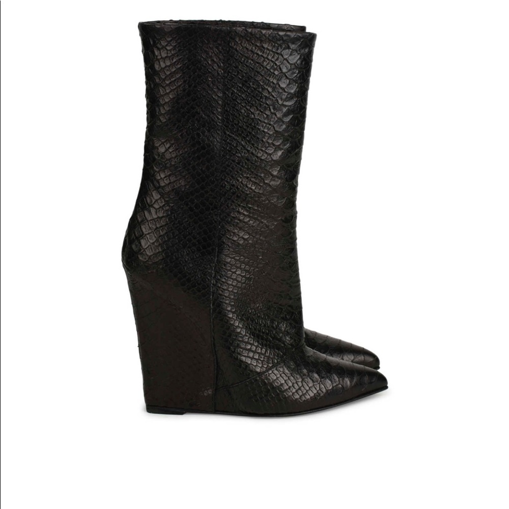Authentic Giuseppe Zanotti Python Booties Size 36 - image 4